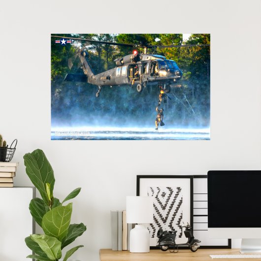 MH-60M BLACKHAWK ポスター (ホームオフィス)