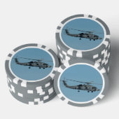 MH-60R シーホーク ポーカーチップ (積み重ね)