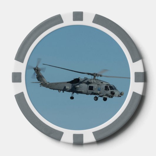 MH-60R シーホーク ポーカーチップ (正面)