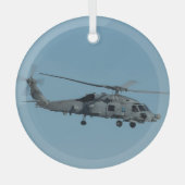 MH-60R Seahawk ガラスオーナメント (正面)