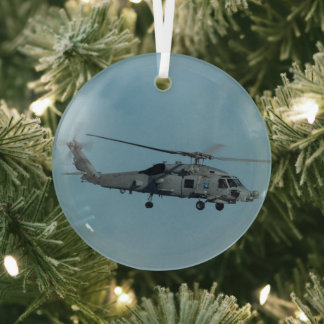 MH-60R Seahawk ガラスオーナメント
