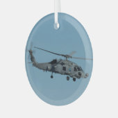 MH-60R Seahawk ガラスオーナメント (正面左)