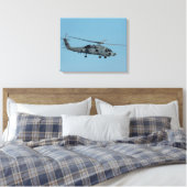 MH-60R Seahawk キャンバスプリント (インサイチュ (寝室))