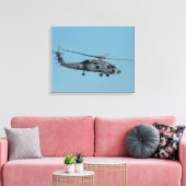 MH-60R Seahawk キャンバスプリント (インサイチュ (リビング))