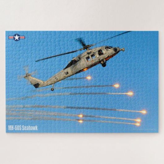 MH-60S SEAHAWK（20x30インチ） ジグソーパズル (横)