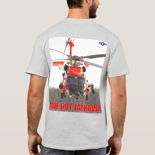MH-60T JAYHAWK Tシャツ (裏面)