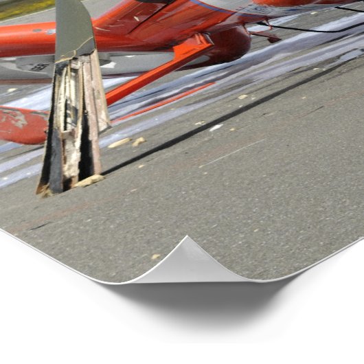 MH-65 Dolphin helicopter crashed at Arcata Airp ポスター (角)