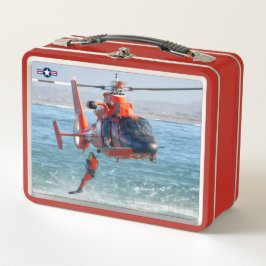MH-65Cドルフィン メタルランチボックス