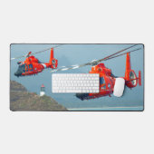 MH-65Dドルフィン デスクマット (キーボード&マウス)