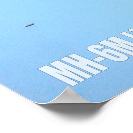 MH-6M小鳥 ポスター (角)