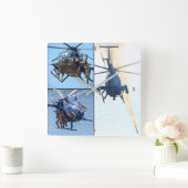 MH/AH-6M小鳥 スクエア壁時計 (ホーム)