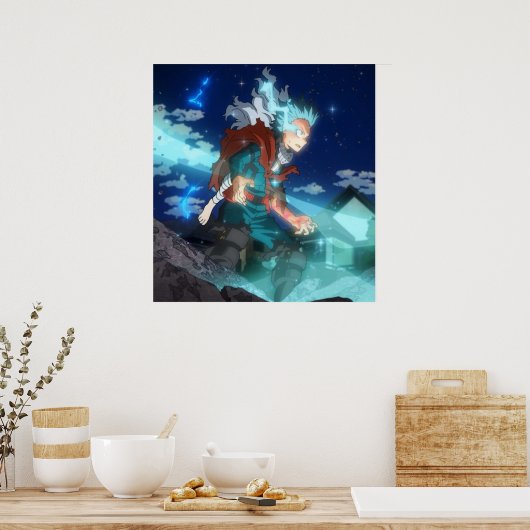 MHAデクxエリ100 ポスター (キッチン)