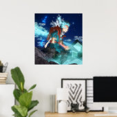 MHAデクxエリ100 ポスター (ホームオフィス)