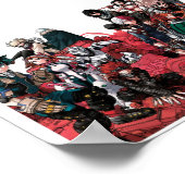 MHA Chapter 254 Color Spread ポスター (角)