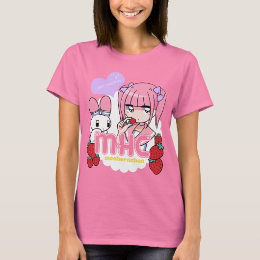 MHC strawberry milk Tシャツ (正面)
