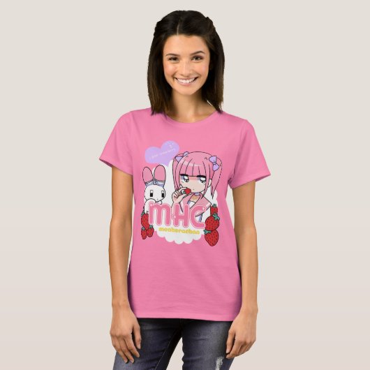 MHC strawberry milk Tシャツ (正面フル)