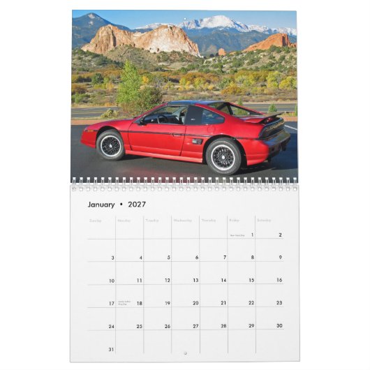 MHFC 2012年 カレンダー (1月 2027)