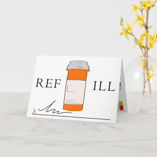 MHM – 薬 カード (黄色い花)