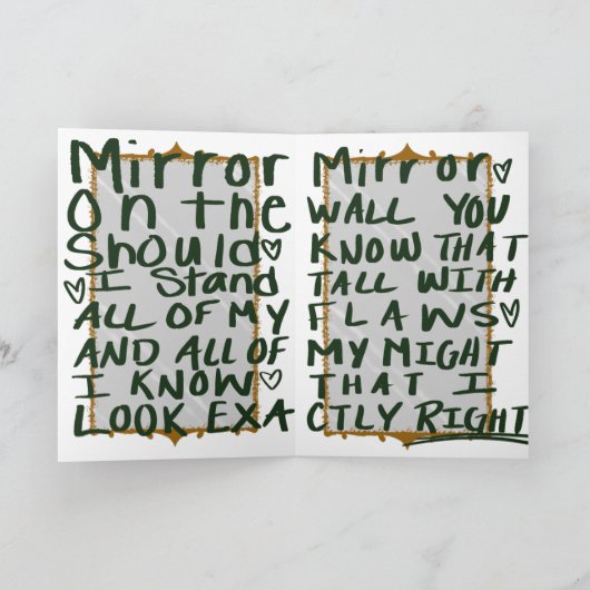 MHM -鏡鏡 カード (内部)