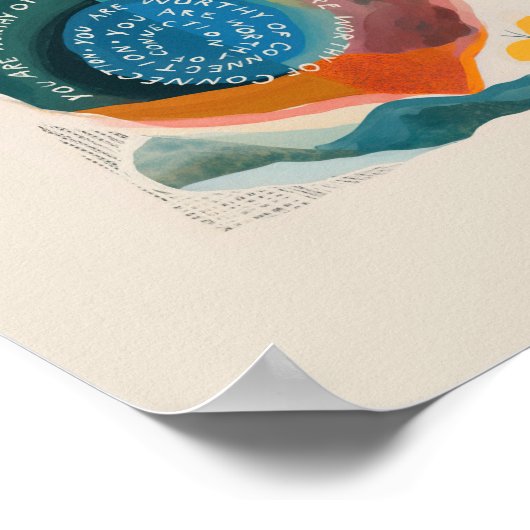 MHN感動的によるアート ポスター (角)