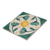 MHN緑と黄色のタイルコレクション タイル (側面)