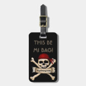 Miのバッグ ラゲッジタグ (正面縦)