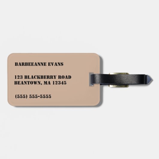 Miのバッグ ラゲッジタグ (裏面横)