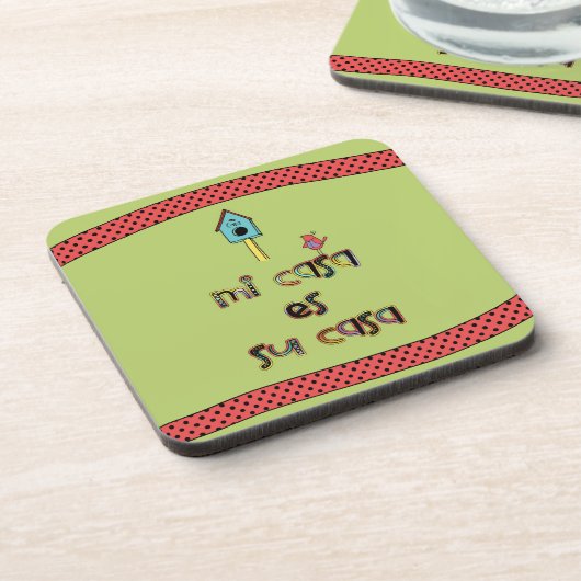 Miの家ES suの家の巣箱 コースター (左側)