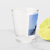 MIのLudington, North Pierhead Light house ショットグラス (左)