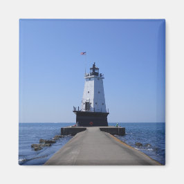 MIのLudington, North Pierhead Light house マグネット