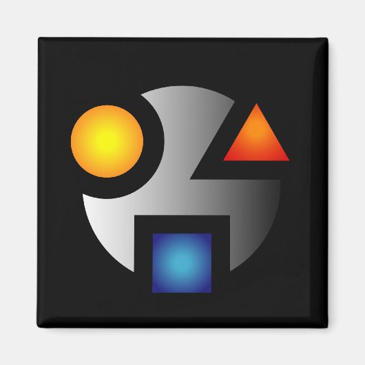 MIクリプティックロゴマグネット マグネット (正面)