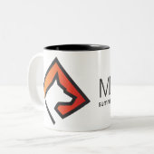MIドッグマグ ツートーンマグカップ (正面左)