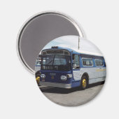 MIバスのU マグネット (正面/裏面)