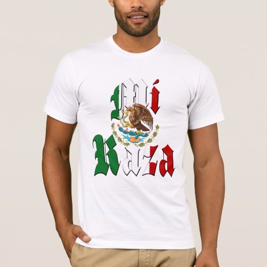 MIラザメキシコ国旗 Tシャツ (正面)