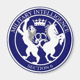 MI6ロゴボタン マグネット