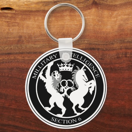 MI6ロゴ キーホルダー (正面)