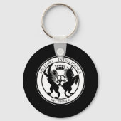 MI6ロゴ キーホルダー (正面)