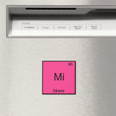 Mi – マイアミフロリダシティ化学要素シンボル マグネット (インサイチュ (食洗機))
