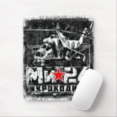 Mi-24ソ連の大型ヘリコプター マウスパッド (マウス)