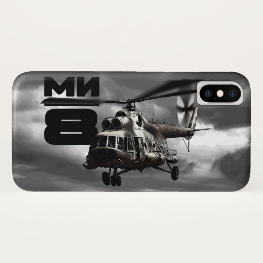 Mi-8 Case-Mate iPhoneケース (裏面(横))