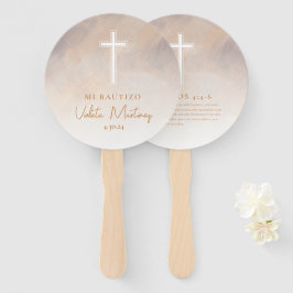 Mi Bautizo Recuerdo Abanicos de Manoハンドファン ハンドファン