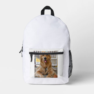 mi bellisima mascota プリントバックパック