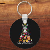 Mi Burrito Sabanero Mexican Christmas Donkey Spani キーホルダー (正面)