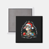 Mi Burrito Sabynero Mexican Christmas Donkey Spani マグネット (正面/裏面)