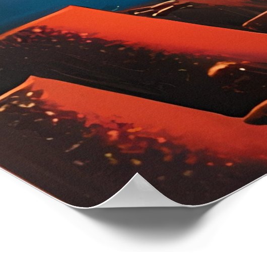 Mi cara de guerra - Ken Gage Surreal Art ポスター (角)