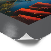 Mi cara de guerra - Ken Gage Surreal Art ポスター (コーナー)