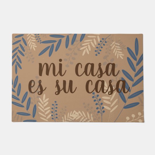mi casa su casa dormat ドアマット (正面)