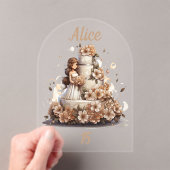 Mi Celebración de Quince Años アクリル招待状 (インサイチュ (ポータブル))