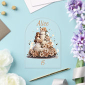 Mi Celebración de Quince Años アクリル招待状 (インサイチュ (ウェディング))