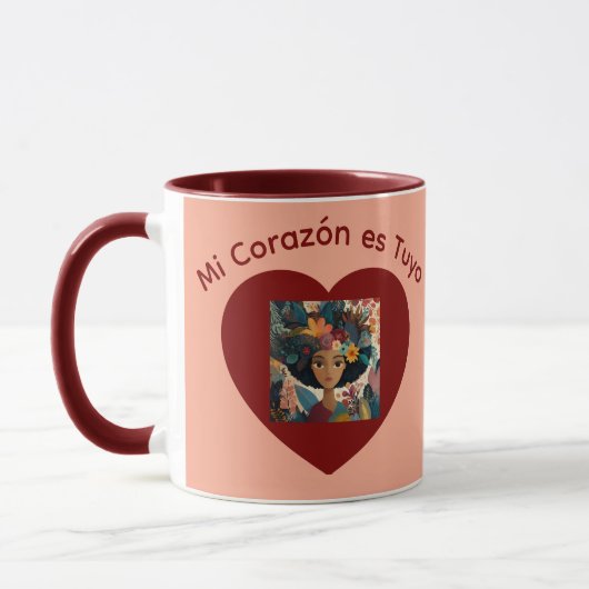 Mi Corazón es Tuyo  マグカップ (左)